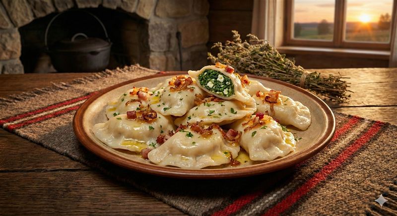 Pierogi - Spinach & Feta